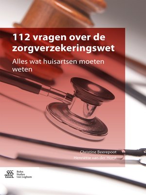 cover image of 112 vragen over de zorgverzekeringswet